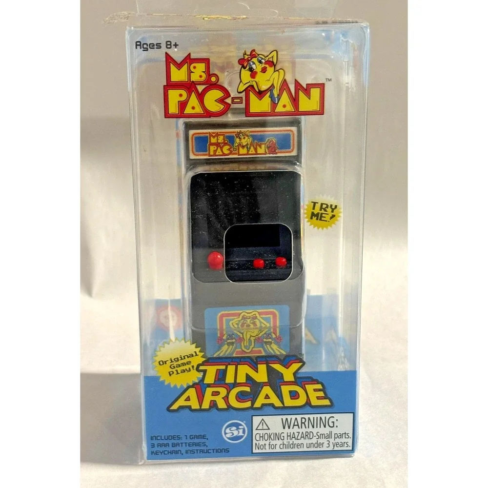 Ms Pac-Man Tiny Arcade World's Smallest Working Game Super Impulse 2017